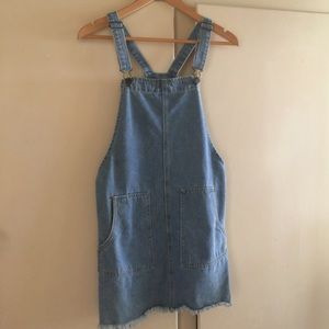 Pretty Overall Dress w/ Pockets
